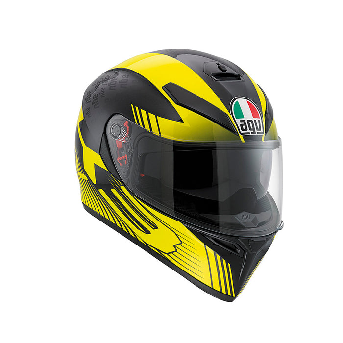 Casco para Moto AGV K3 SV Glimpse Negro Amarillo