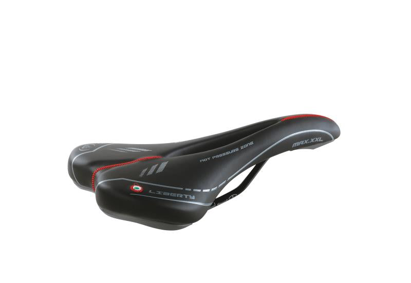 Asiento Monte Grappa Max Liberty Art. 7646 Negro para bicicleta en México