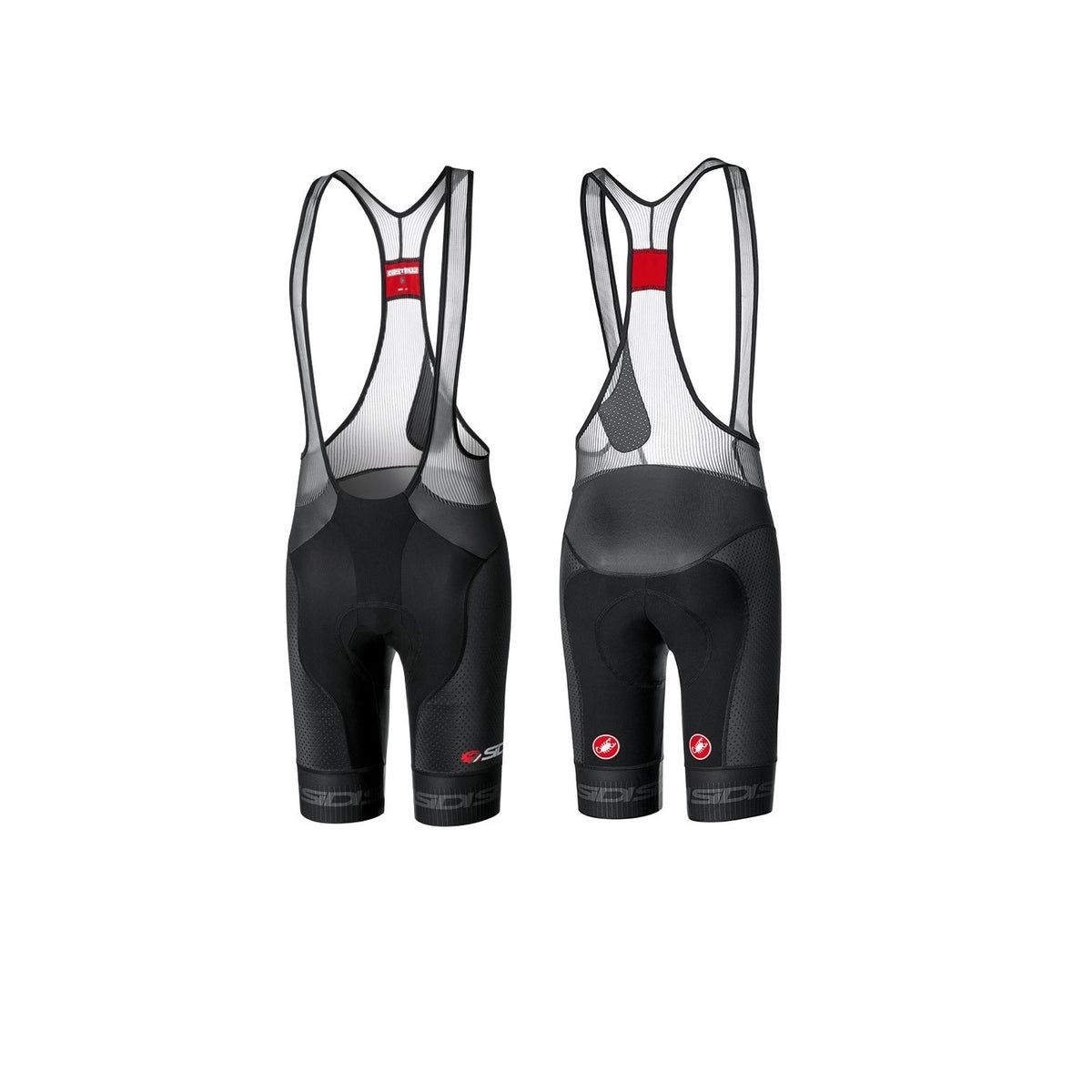 Bib Short de Ciclismo Castelli Free Aero Race 4 Negro con Badana Progetto X2 Air