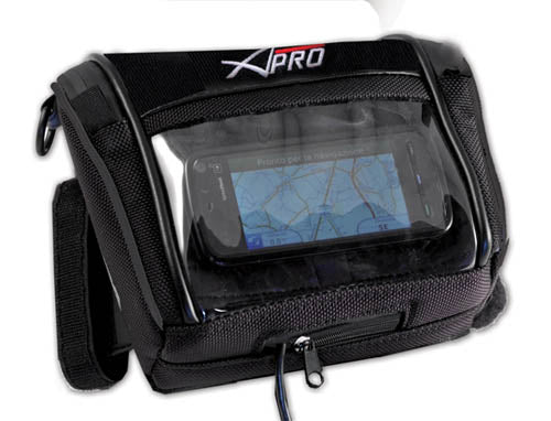 Bolsa para manillar de motocicleta A-PRO Zenit disponible en Ciao Italia México