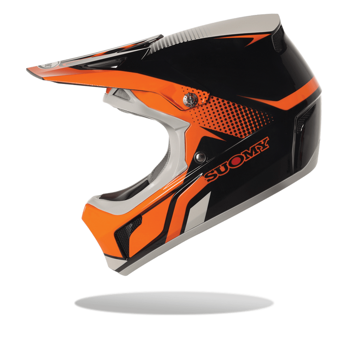 Casco integral SUOMY Extreme naranja para Downhill y Enduro