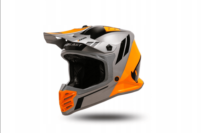 Casco para Motocross Infantil UFO Plast Korey Gris - CIAO ITALIA