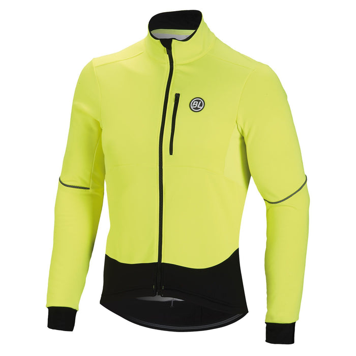 Chamarra de ciclismo Bicycle Line Bretagna amarilla para hombre