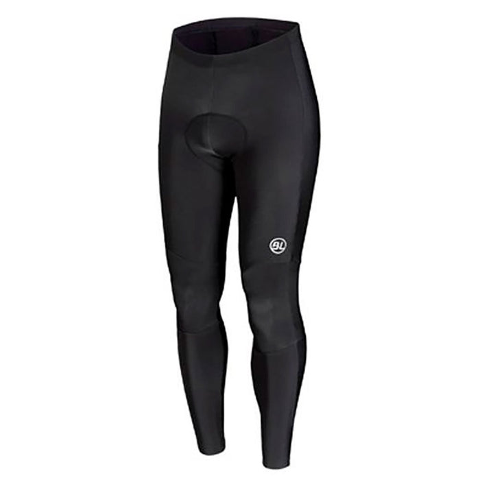 Malla de ciclismo Bicycle Line Fiandre afelpada negra con badana Goose