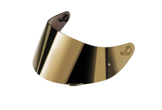 Mica AGV GT4.2 Iridium Gold original para cascos K1 S, K3 SV y K5 S disponible en Ciao Italia México