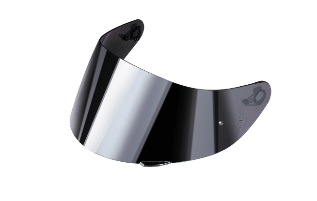 Mica AGV GT4 Iridium Silver original para cascos K1 S, K3 SV y K5 S disponible en Ciao Italia México