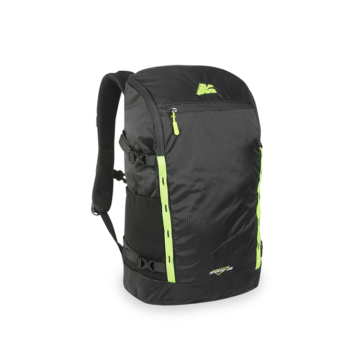 Mochila Marsupio Share 28 negra para senderismo y trekking con capacidad de 28 litros