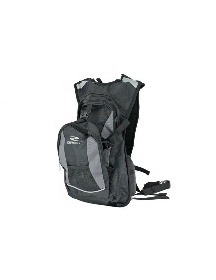 Mochila de hidratación Marsupio Zaino negra con depósito de 1.5 litros para ciclismo y actividades outdoor