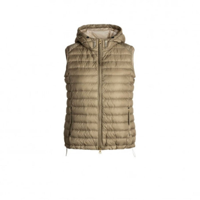 Chaleco Parajumpers Winona mujer color beige vista frontal