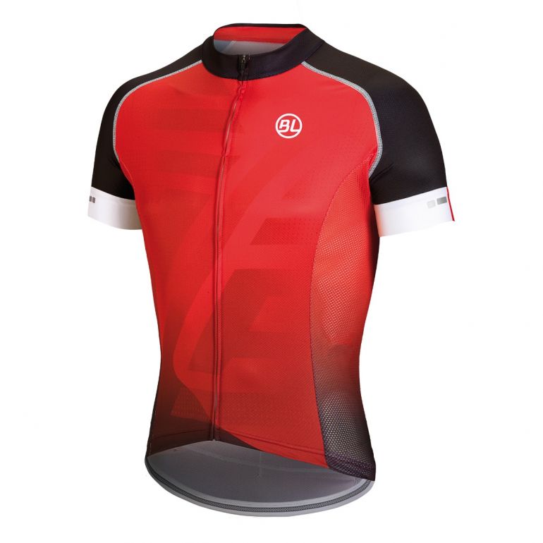 Playera de Ciclismo Bicycle Line Morgan Pro Roja Aerodinámica para Ruta