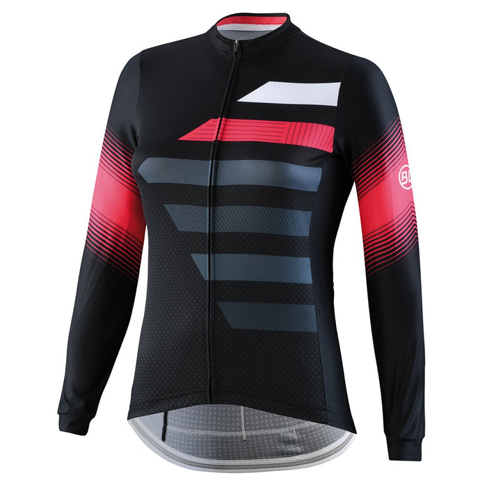 Playera de Ciclismo Bicycle Line Tracy de Manga Larga Negra