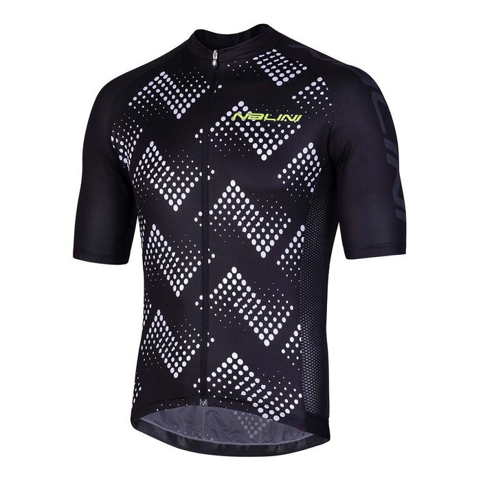 Playera de Ciclismo Nalini AIS Podio 2.0 Negro y Blanco para Ruta