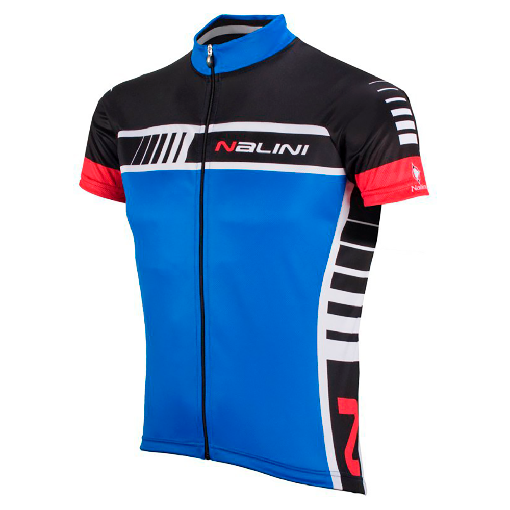 Playera de Ciclismo Nalini Tescio Azul Race Fit para Ruta