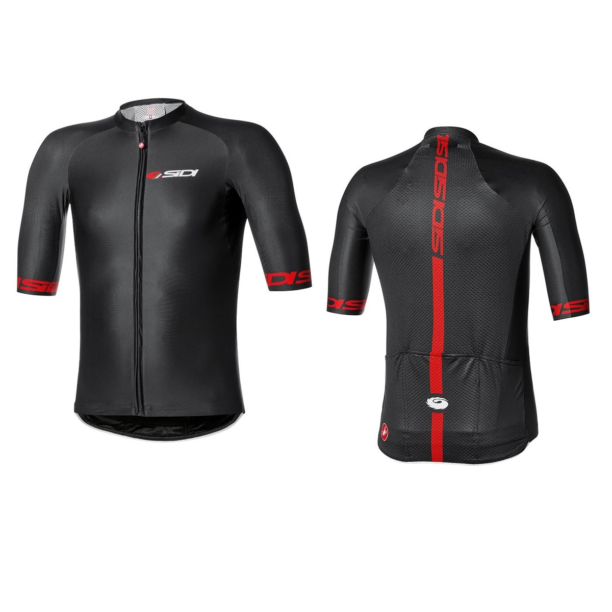 Playera de ciclismo Sidi Castelli Aero Race 6.0 manga corta aerodinámica