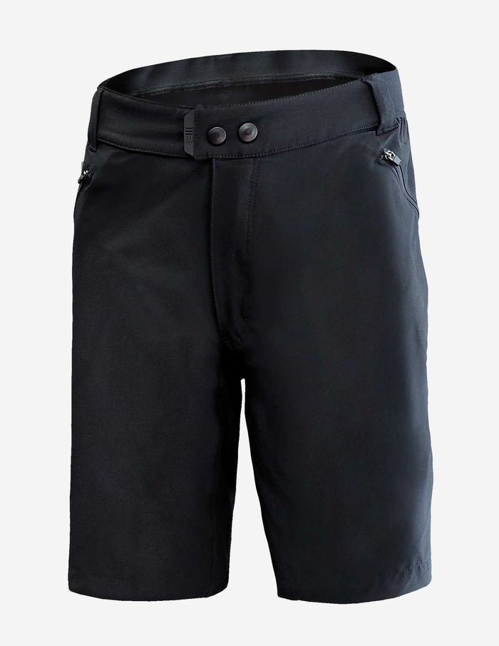 Short Baggy de Ciclismo Bicycle Line Ostiglia S3 Negro para MTB y Gravel