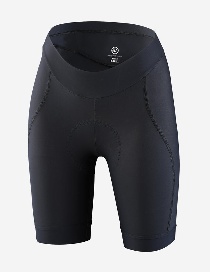 Short de Ciclismo Bicycle Line Alyson S2 para Mujer Negro con Badana X-Stra Berenis