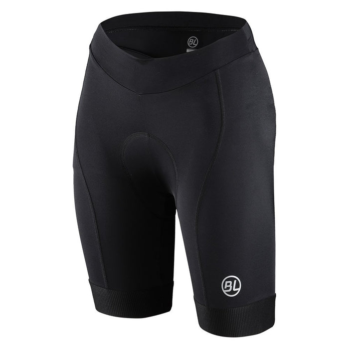 Short de Ciclismo Bicycle Line Potenza para Mujer Negro con Badana Anatómica