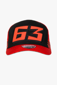 GORRA 63 DUCATI BAGNAIA DBMCA467307