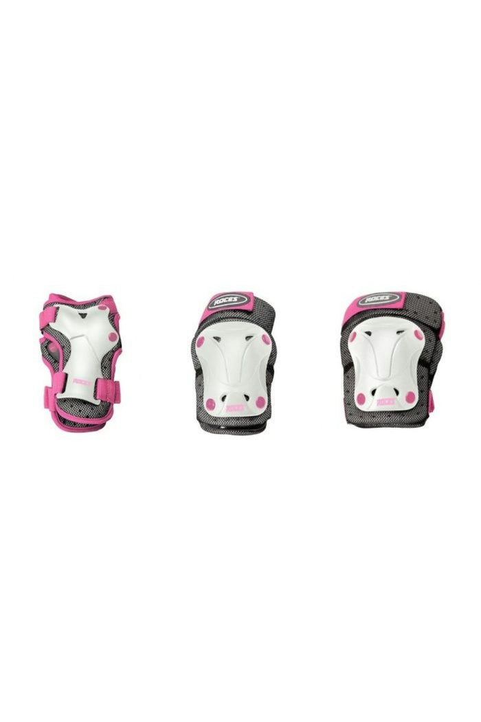 KIT DE PROTECCIONES ROCES JR VENTILATED 3-PACK 301352