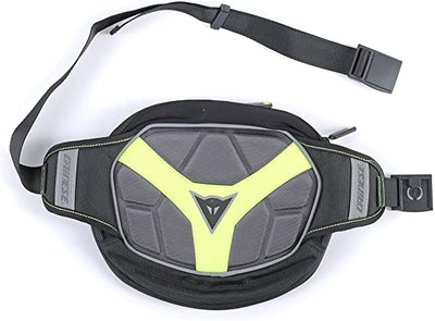 CANGURERA DAINESE D-EXCHANGE POUCH L NEGRO/AMARILLO FLUO