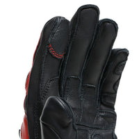 Guantes para moto Dainese Impeto D-Dry negro rojo impermeables con protección