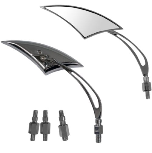 ESPEJO PARA MOTO A PRO SR 4017 CHROME