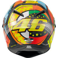 Casco AGV Corsa Rossi Elements alerón trasero desprendible ventilación IVS
