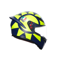 Casco AGV K1 S Soleluna 2018 lateral izquierdo gráfico MotoGP
