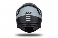 Casco UFO Plast Intrepid gris para motocross y enduro