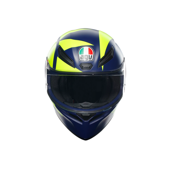 Casco integral AGV K1 S Soleluna 2018 vista frontal 