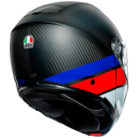 Casco modular AGV Sportmodular Layer vista trasera extractor ventilación IVS aerodinámica
