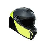 Casco modular para moto AGV Tourmodular Balance negro amarillo flúor touring premium