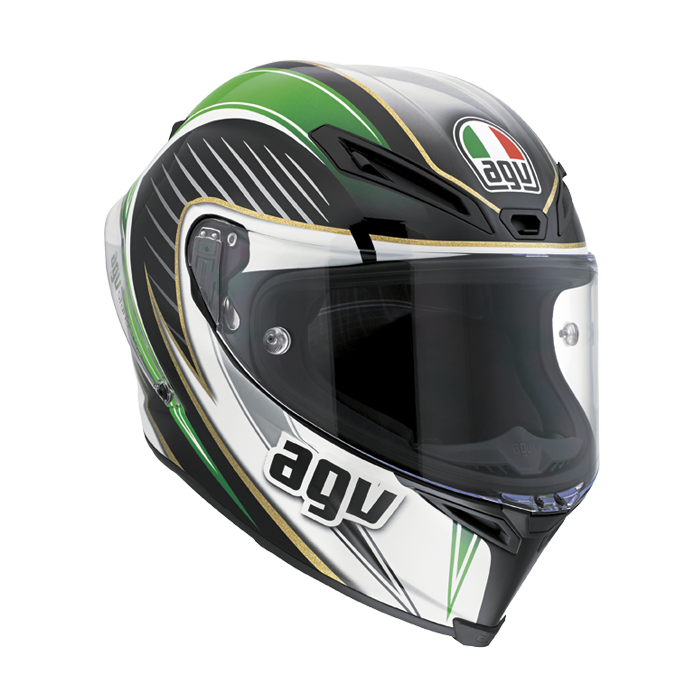 Casco para moto AGV Corsa W Racetrack estilo racing premium