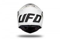 Casco UFO Plast Intrepid blanco con amplio campo de visión