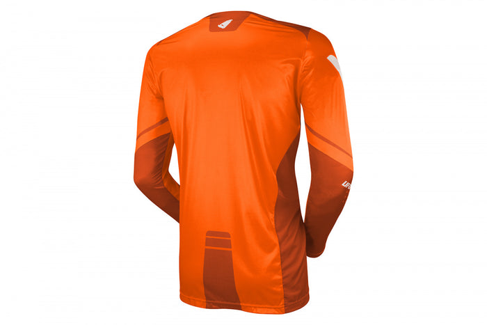 Jersey para motocross UFO Plast Skyline naranja con ajuste ergonómico