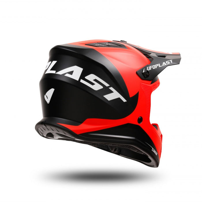 Casco infantil UFO Plast Korey rojo para motocross y off-road