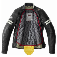 Chamarra con protecciones CE SPIDI Vintage Ice