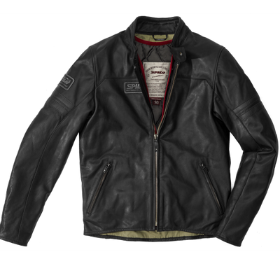 Chamarra para Moto SPIDI Leather Vintage Negra