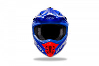Sistema de ventilación del casco UFO Plast Intrepid azul naranja