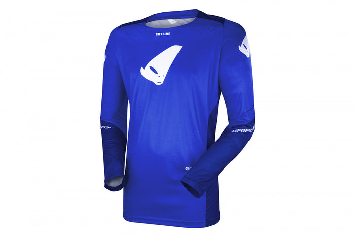 Jersey para motocross UFO Plast Skyline azul