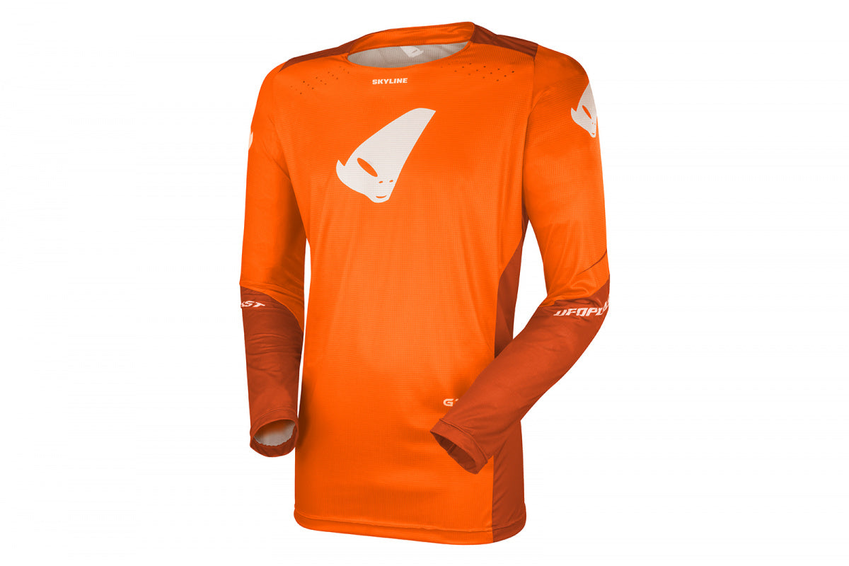 Jersey para motocross UFO Plast Skyline naranja