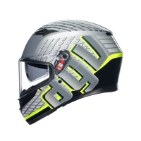 Vista lateral IZQUIERDA casco AGV Fortify