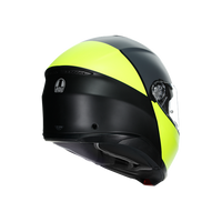 Vista trasera casco AGV Tourmodular Balance touring