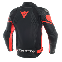 Chamarra Dainese Racing 3 roja con diseño deportivo italiano