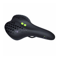Asiento Doble DDK Art. 7666 BK vista superior para bicicleta
