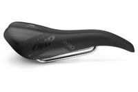Vista lateral del Asiento SMP Hybrid Art. 7830 negro para bicicleta