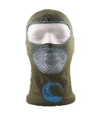 Detalle del tejido elástico transpirable de la balaclava Marsupio Lighthead