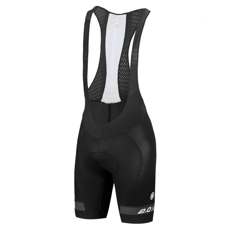 Bib Short de Ciclismo Bicycle Line Aero 2.0 Negro con Badana Falcon Gel Berenis