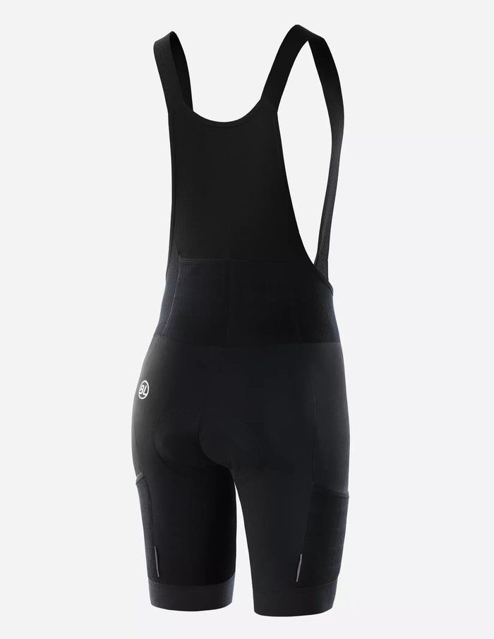 Vista trasera del Bib Short Bicycle Line Sterrato Negro