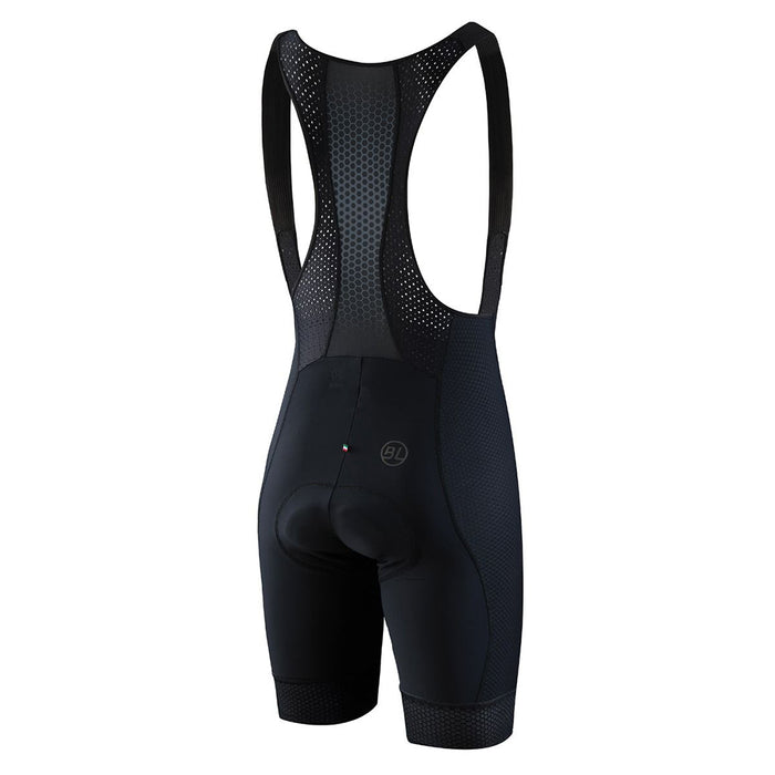 Vista trasera del Bib Short Bicycle Line Universo Negro
